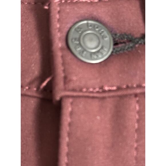 Rag & Bones Women's Jean Leggings In Burgundy Ponte Size (26) Stretchy Jeans - Picture 9 of 16